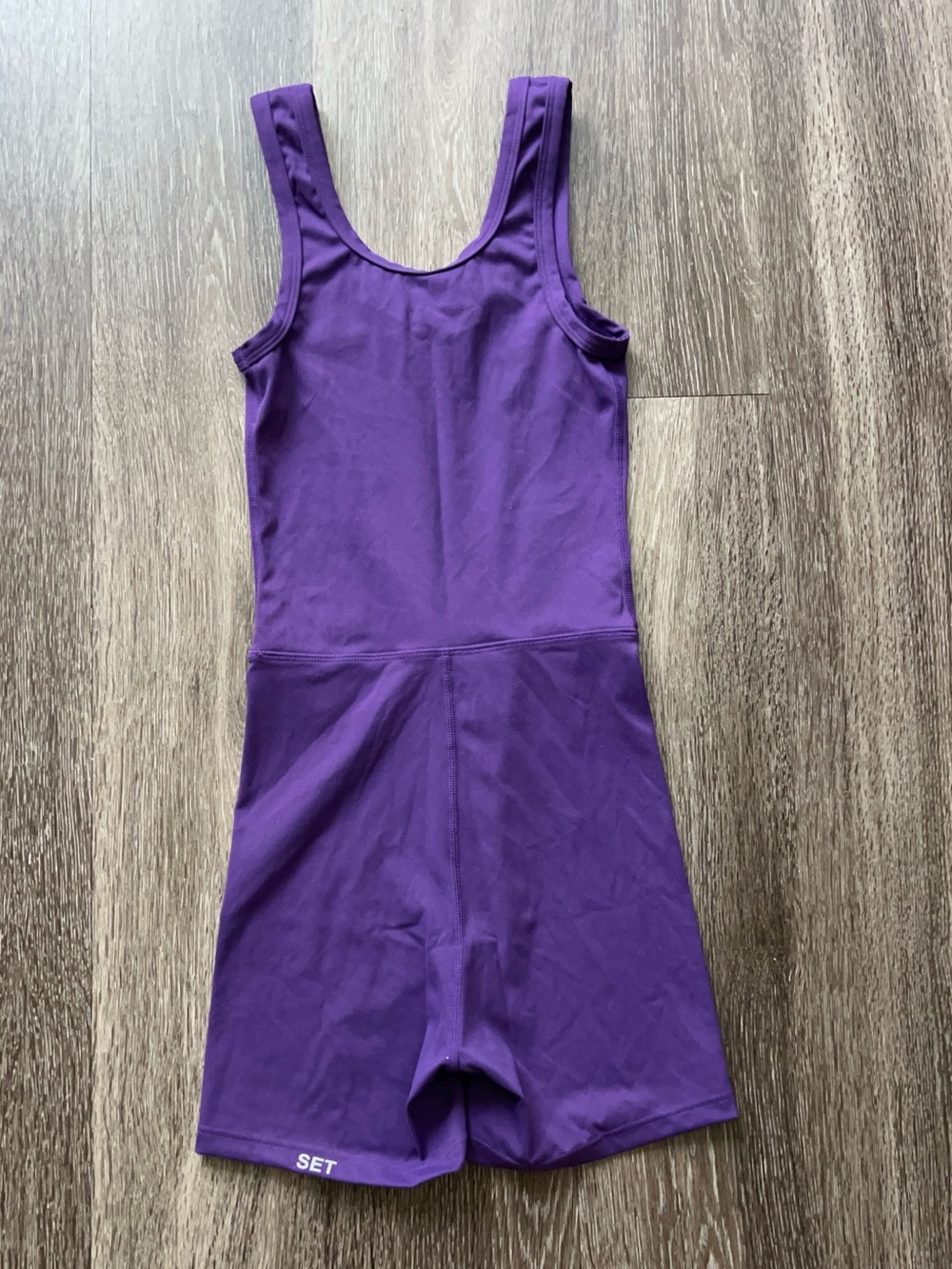 Set Active purple romper small - Picture 3 of 8